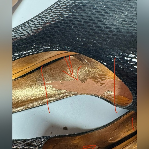 Black platforms high heels BCBG generation 7B/37 - Picture 12 of 14